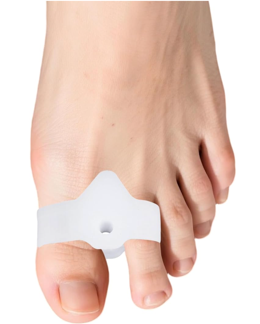 Penitue 8pcs Séparateurs d’Orteils en Silicone avec 2 Boucles